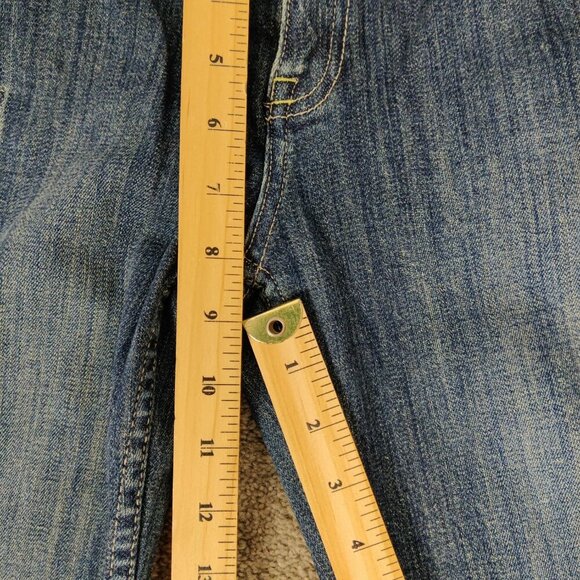 Armor Jeans Women's Flare Jeans Size 9 / 10 Blue Cotton Casual Outerwear Daily - Picture 11 of 13